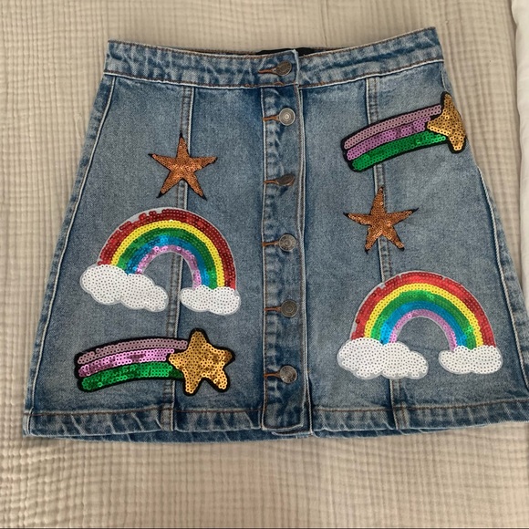 LF Rainbow Party Skirt - Picture 2 of 6